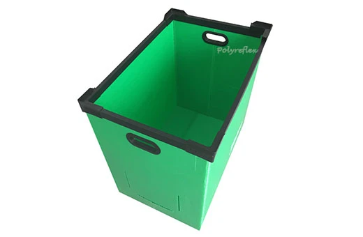Reinforced plastic box
