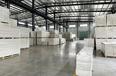 Ultra-thick PP honeycomb board warehouse