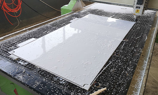 HDPE Board CNC Cutting