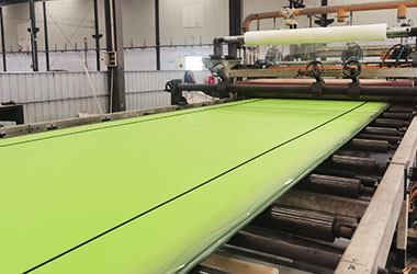 Textured Double-Colored HDPE Sheets Production