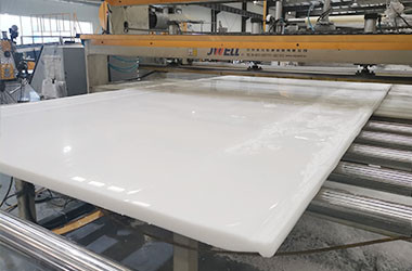 Thick HDPE Sheets Production