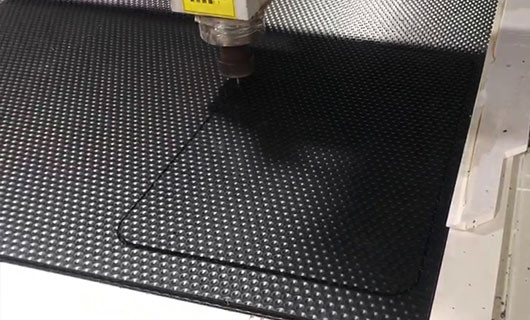 PP bubble board CNC Engraving