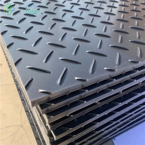 Anti-Slip High Impact Strength HDPE UHMWPE Ground Mats