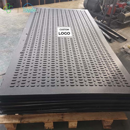 Anti-Slip High Impact Strength HDPE UHMWPE Ground Mats