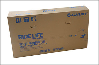 corrugated plastic box for bicycle packaging