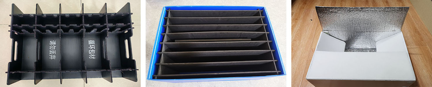 divider and foam pad for plastic boxes