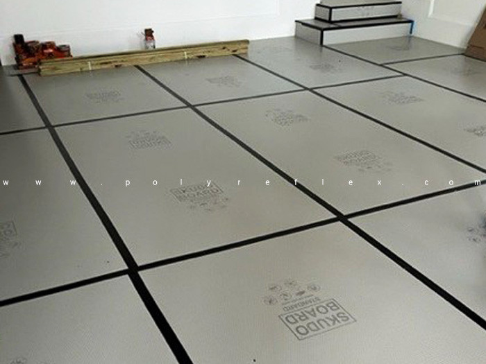 PP Bubble Board Construction floor protection