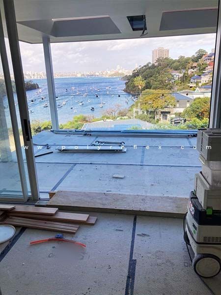 PP bubble board for floor protection