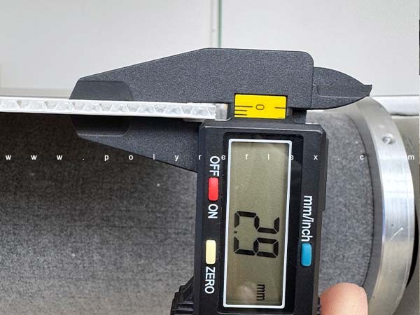 PP honeycomb board thickness