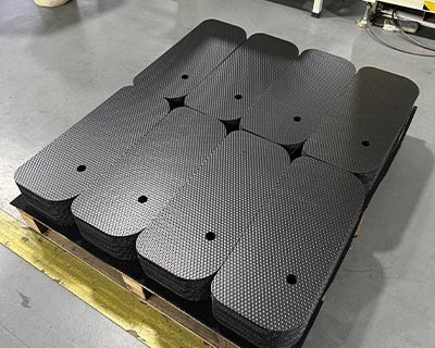 PP Bubble Board Punching