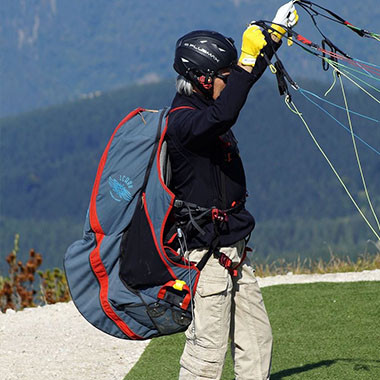 Paragliding Back Support Panel