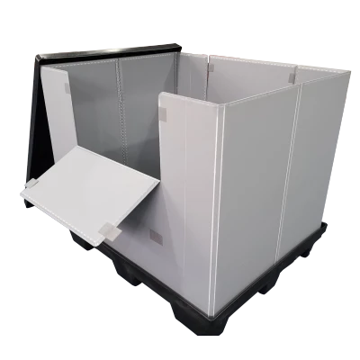 PP Plastic Pallet Sleeve as Storage and Delivery Appliance in Supply Chain