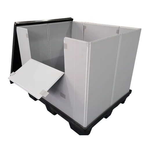 PP Plastic Pallet Sleeve as Storage and Delivery Appliance in Supply Chain