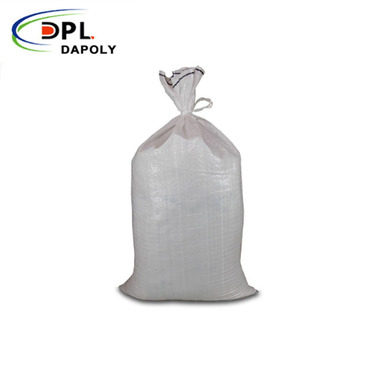 Placement and maintenance of plastic woven bags