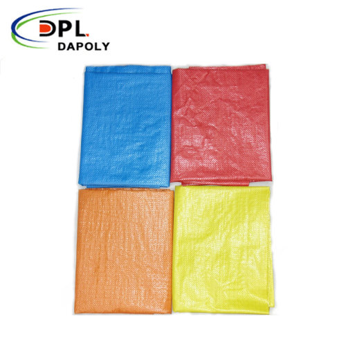 disposable building garbage construction waste PP woven green sand bags