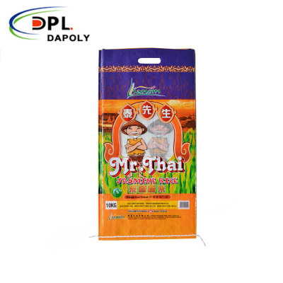 Dapoly PP plastic bag 25kg for fertilizer grain maize packing wheat flour rice bags
