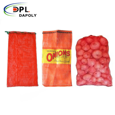 Circular Plastic Woven Potato Sack Tubular PP Mesh Onion Bag
