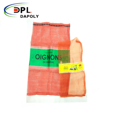 Plastic Woven Leno PP Mesh Onion, Garlic, Potato Net Bags