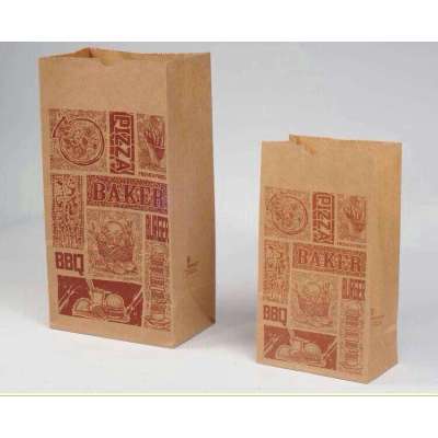 Food Delivery Cheap Promotional Kraft brown paper bag new design paper bag shopping bags