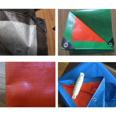 waterproof PE tarpaulin 100% new virgin polyethylene material UV treated