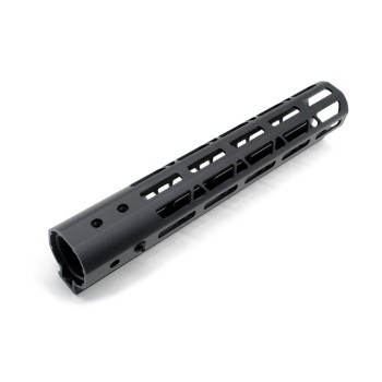 Trirock New NSR Style Lightweight 12 inch One Piece Style AR-15 System M-LOK Free Float AR15 Handguard