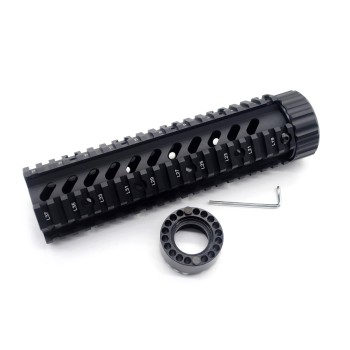 New Style M4 / AR-15 9'' Length Quad Rail Handguard Free Float Rail Mount Sytsem