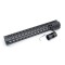 New Clamp On Black Tactical 13.5 inches Keymod handguard for AR15 M4 M16 with Steel Barrel Nut