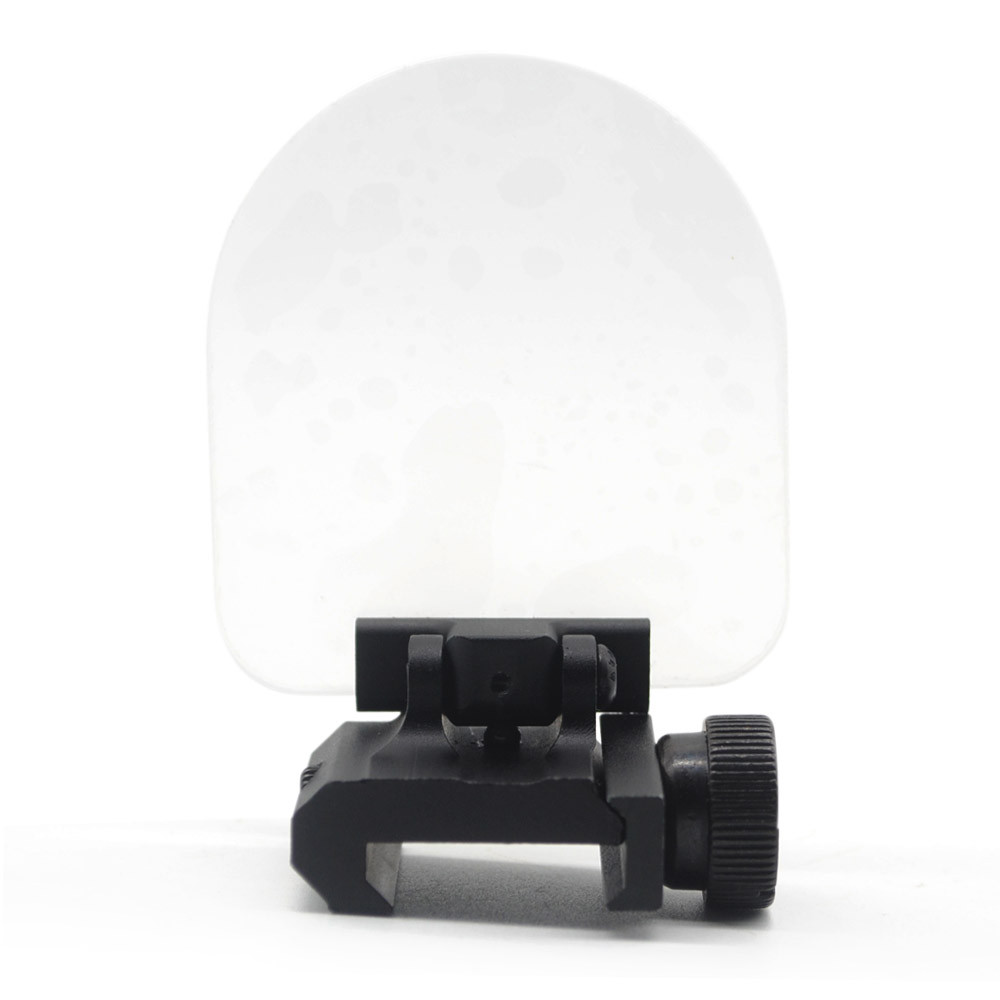 Foldable Airsoft Sight Scope Lens Screen Protector with Cover Shield