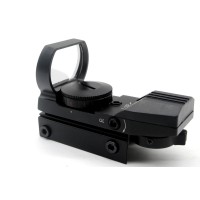 optic rifle Holographic Reflex Red Green Dot Sight Scope with 4 Type Reticle For 20mm Rails