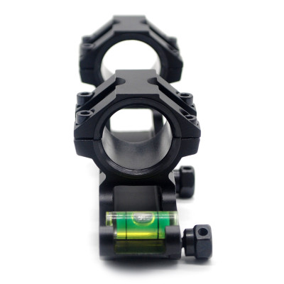 Scope Mounting Rings with Bubble Level, Dual Mount Adapter Ring for 20mm Picatinny Weaver Rail
