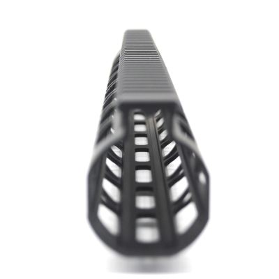 Trirock New NSR Style Lightweight 15 inches One Piece Style AR-15 System M-LOK Free Float AR15 Handguard