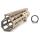Trirock Clamp On TAN / Flat Dark Earth Tactical 11 inches M-LOK handguard for AR15 M4 M16 with Steel Barrel Nut fits .223/5.56 rifles