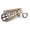 Trirock Clamp On TAN / Flat Dark Earth Tactical 12 inches M-LOK handguard for AR15 M4 M16 with Steel Barrel Nut fits .223/5.56 rifles