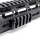 Black Color Aluminum 5 slots M-lok picatinny Rail Section in 2.25" length fits AR15 AR-15 M-LOK handguard