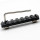 Black Color Aluminum 7 slots M-lok picatinny Rail Section in 3.04