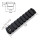 Black Color Aluminum 9 slots M-lok picatinny Rail Section in 3.83