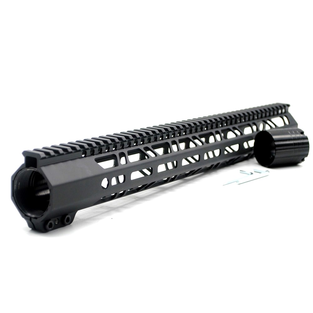 Trirock New Clamp Style Low profile Black 17 inch .308/7.62 LR_308 DPMS ...