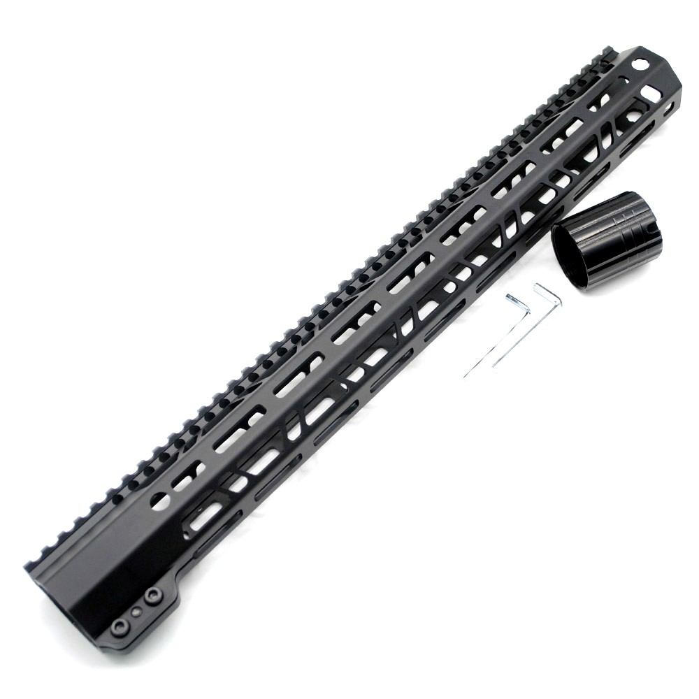 New Clamp Style Low profile Black 17 inches .308/7.62 LR_308 DPMS MLOK