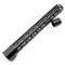 Trirock New Clamp Style Low profile Black 17 inch .308/7.62 LR_308 DPMS M-LOK Rail Mount System Ultra slim Free Float Handguard