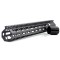 Trirock New Clamp Style Low profile Black 17 inch .308/7.62 LR_308 DPMS M-LOK Rail Mount System Ultra slim Free Float Handguard