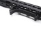 TRIROCK Black Aluminum LINK Curved Angled Foregrip Front Grip hand stop Fits KeyMod Handguard