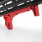 TRIROCK Red Aluminum LINK Curved Angled Foregrip Front Grip hand stop Fits M-LOK MLOKHandguard