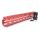 Trirock New NSR 15 Inch Length Red Free Floating KeyMod AR15 Handguard With Rail Mount Steel Barrel Nut