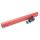 Trirock New NSR 15 Inch Length Red Free Floating KeyMod AR15 Handguard With Rail Mount Steel Barrel Nut