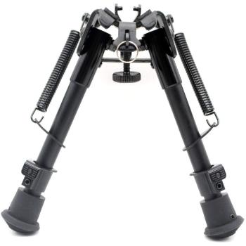 Trirock 6-9 Inches Five-Settings for different lengthBipod for Tactical Rifle with Sling Stud (without Adapter)
