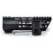 Trirock New Clamp style 7 inches black M-LOK free float AR15 M16 M4 rifle handguard with a curve slant cut nose fit .223/5.56 rifles