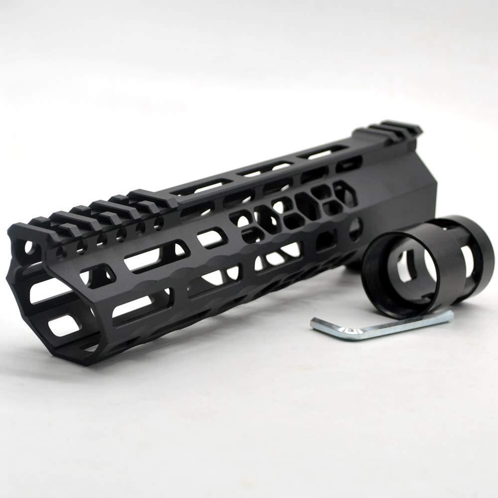 Trirock New Clamp style 9 inches black M-LOK free float AR15 M16 M4 ...