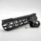 Trirock New Clamp style 11 inches black M-LOK free float AR15 M16 M4 rifle handguard with a curve slant cut nose fit .223/5.56 rifles