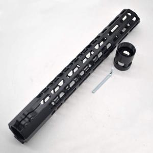 New Clamp style 13.5 inches black M-LOK free float AR15 M16 M4 rifle handguard with a curve slant cut nose fit .223/5.56 rifles