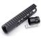 Trirock New Clamp On Black Tactical 7 inches Keymod handguard for AR15 M4 M16 with Steel Barrel Nut fits .223/5.56 rifles